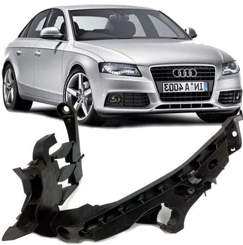 Suporte Do Farol Audi A4 De 2008 À 2012 - Esquerdo