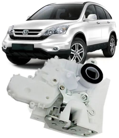 Fechadura Trava Eletrica Porta Dianteira Esquerda Honda Crv 2.0 16v De 2007 À 2011