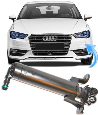 Esguicho Do Farol Audi A3 1.4 E 2.0 De 2013 À 2019 - Ld Esquerdo