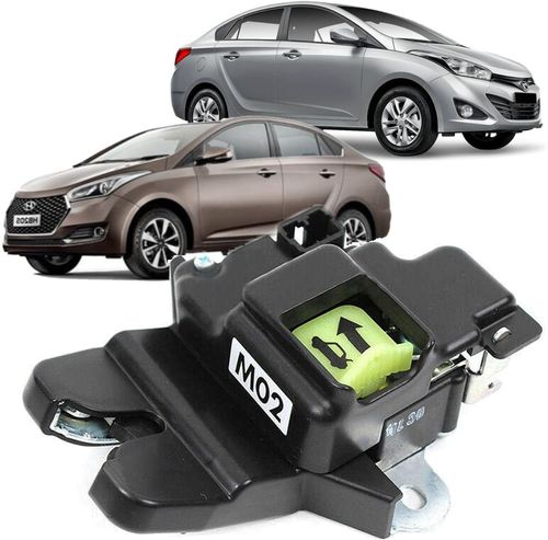 Fechadura com Trava Eletrica Porta Malas Hb20 Sedan de 2013 À 2019 - 812303x010
