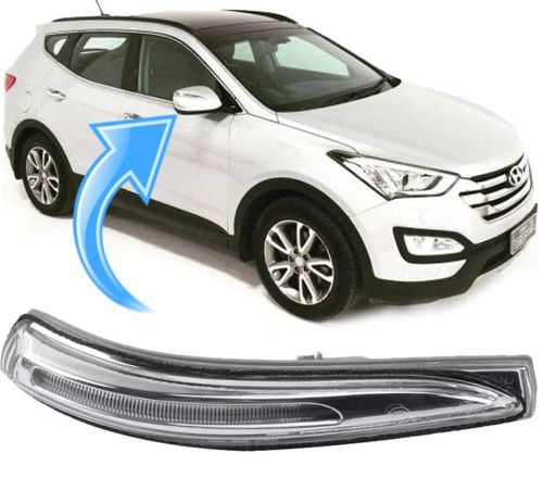 Pisca Seta Retrovisor Santa FÉ 3.3 V6 De 2013 e 2014 - Ld Direito
