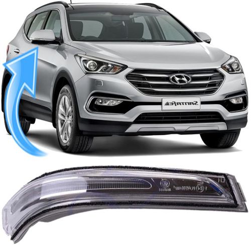 Pisca Seta Retrovisor Santa Fe 3.3 V6 De 2015 À 2019 - Ld Direito