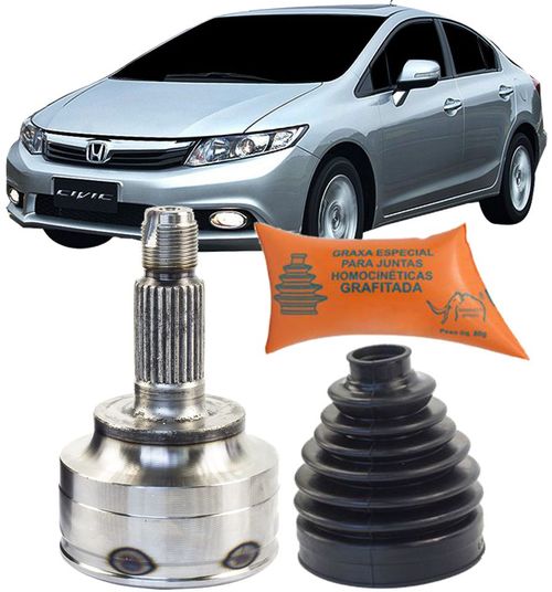 Junta Homocinetica New Civic 1.8 16V Automatico de 2012 À 2016 - 26x24