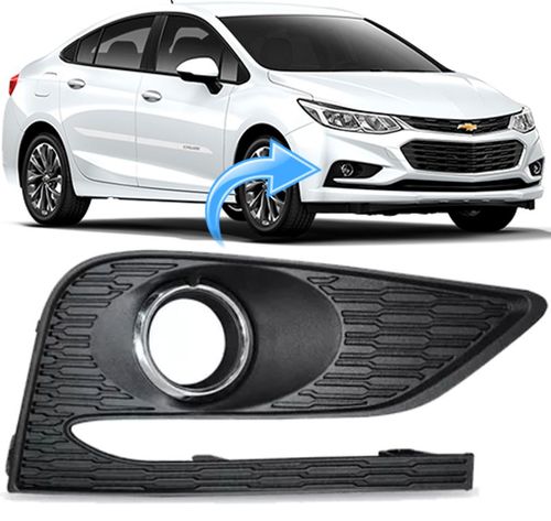 Moldura Farol Milha Cruze Sedan 1.4 Turbo Lt e Ltz de 2017 À 2019 - Direito