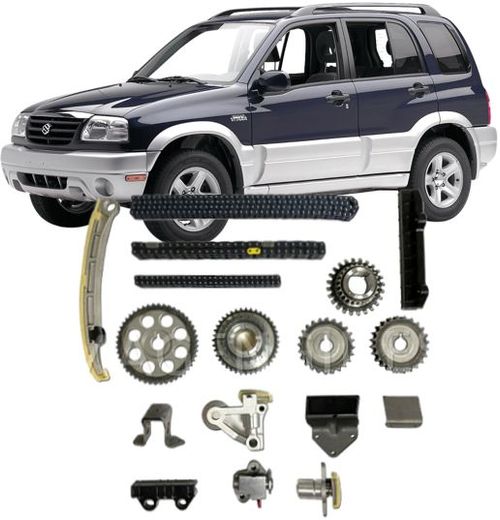 Kit Corrente Comando Vitara 2.7 e 2.5 v6 24v à Gasolina De 2000 à 2005