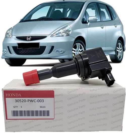 Bobina De Ignicao Honda Fit 1.5 16v Gasolina De 2004 À 2008 - Cm11-110 Original