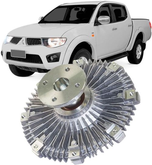 Polia Viscosa Da Helice Triton Pajero Full 3.5 E 3.8 V6 De 2007 À 2016