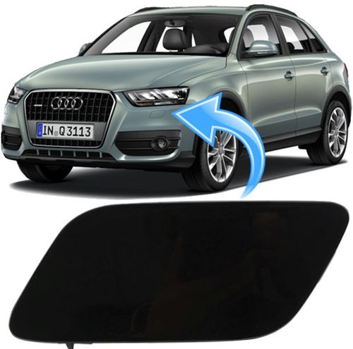 Tampa do Esguicho Farol Audi Q3 de 2010 À 2015 - Ld Esquerdo