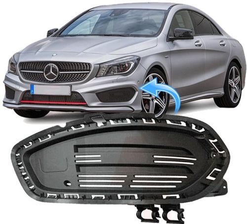 Moldura Interna do Parachoque Mercedes Benz Cla250 2.0 Turbo Sport de 2013 À 2016 - Esquerda