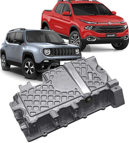 Carter de Oleo do Motor Renegade Toro Argo 1.8 16V Flex E-torq 2015 a 2022
