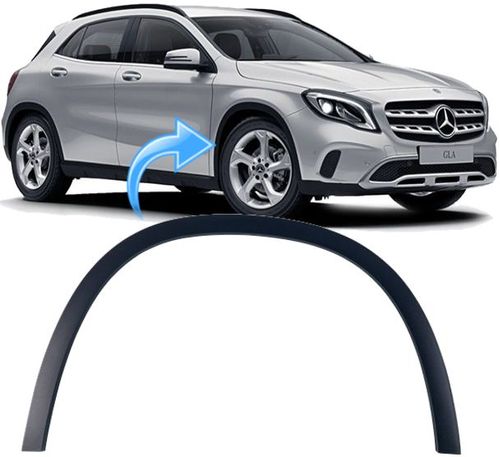 Moldura Paralama Mercedes Gla200 Gla250 de 2014 À 2020 - Dianteiro Direito