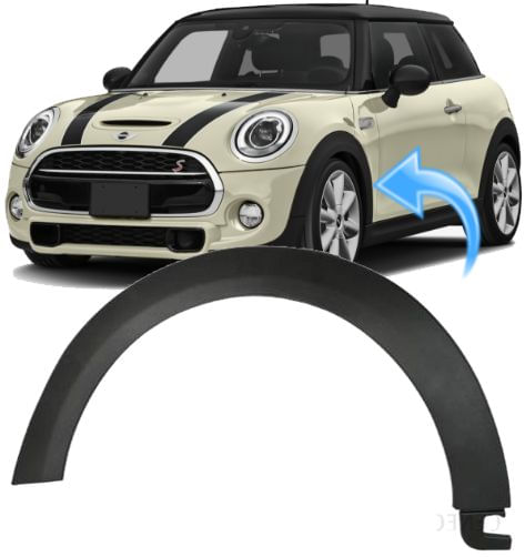 Moldura Paralama Mini Cooper F55 F56 F57 de 2014 À 2019 - Dianteiro Esquerdo