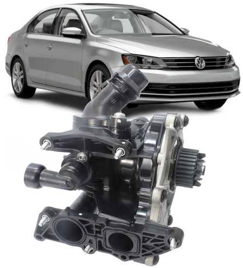 Bomba de Agua e Termostatica Jetta 2.0 Tsi 211cv de 2013 À 2018 - 06k121111