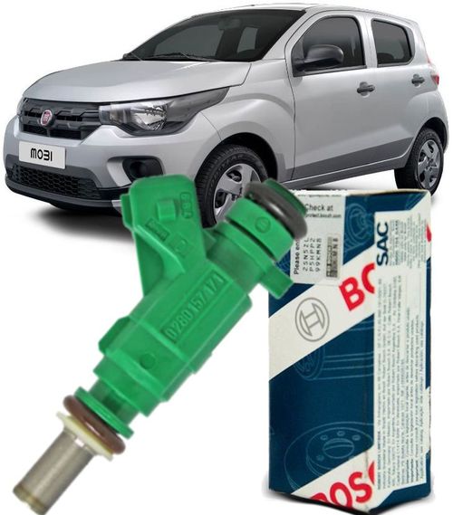Bico Injetor Fiat Mobi 1.0 4Cc Fire Flex de 2016 a 2022