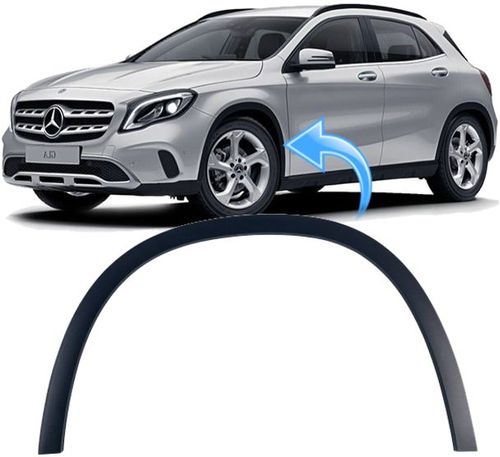 Moldura Paralama Mercedes Gla200 Gla250 de 2014 À 2020 - Dianteiro Esquerdo