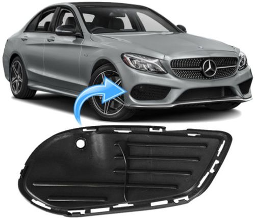 Moldura Interna do Parachoque Mercedes Benz C250 2.0 Turbo Sport de 2014 À 2018 - Direito