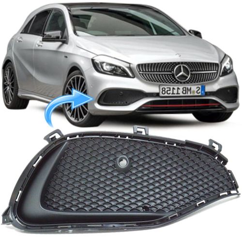 Moldura Inferior do Parachoque Mercedes Benz A250 2.0 Turbo Sport de 2016 À 2018 - Direito
