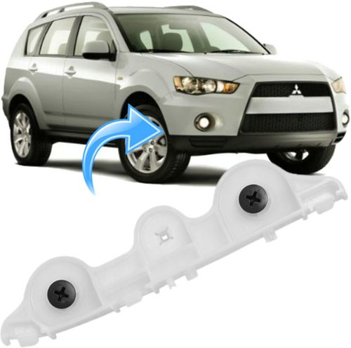 Guia Suporte do Parachoque Dianteiro Outlander 2010 a 2013 - Direito