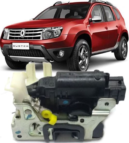 Fechadura Eletrica Porta Dianteira Esquerda Duster e Oroch de 2012 À 2020