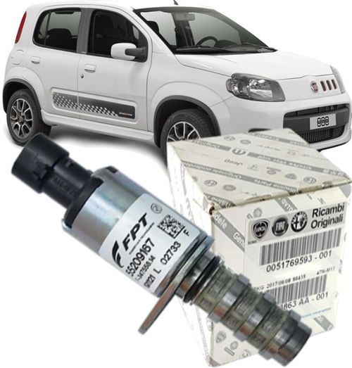 Valvula Solenoide Cabeçote Vvt Uno Palio Fiorino 1.4 8V Flex Evo de 2011 À 2020 - 55209167 Original