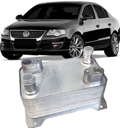 Resfriador Trocador de Calor Cambio Passat 2.0 Fsi Aspirado de 2005 a 2008 - 4e0317021h