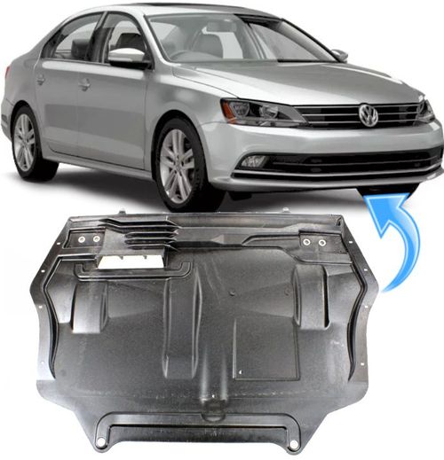 Protetor Carter Inferior do Motor Jetta 2.0 Tsi de 2011 À 2017