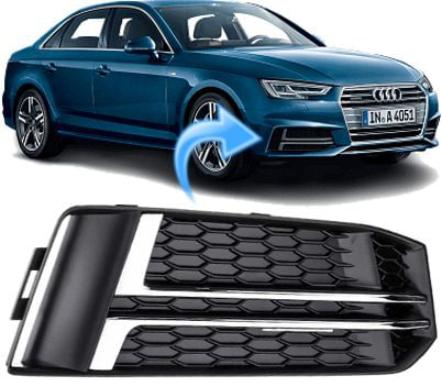 Grade Moldura Cromada do Parachoque Audi A4 B9 2.0 Tfsi Ambition de 2017 À 2019 - Direito