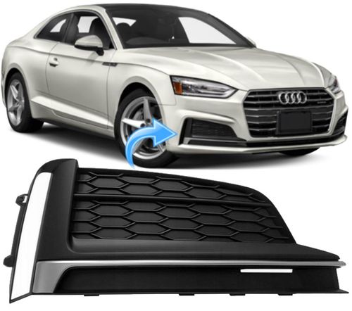 Grade Moldura do Farol de Milha Audi A5 Sportback 2.0 16V Tfsi Ambition Plus 2017 e 2018 - Direito
