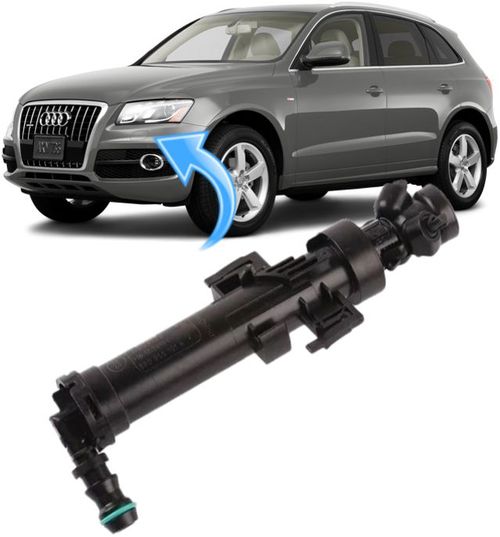 Esguicho Do Farol Audi Q5 Sq5 2.0 E 3.0 De 2009 À 2019 - Ld Esquerdo