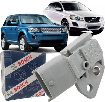 Sensor De PressÃO De CombustÍVel Xc60 3.0 Freelander 2 3.2 6cc - 0261230110 Original