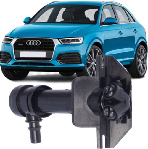 Esguicho Do Farol Audi Q3 De 2016 À 2019 - Ld Esquerdo
