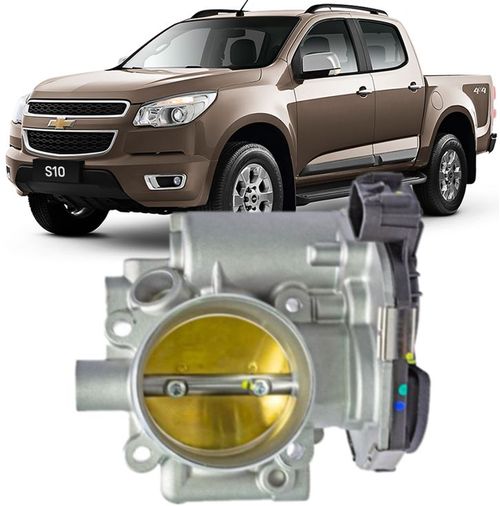 Corpo Borboleta Tbi Gm Chevrolet S10 2.4 8V Flex de 2013 À 2017
