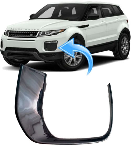 Grade Moldura do Farol de Milha Evoque Se de 2016 À 2019 - Esquerdo