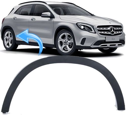 Moldura Paralama Mercedes Gla200 Gla250 de 2014 À 2020 - Traseiro Direito
