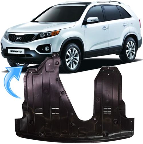 Protetor Carter Kia Sorento 3.5 V6 À Gasolina Tração 4x4 de 2011 À 2015