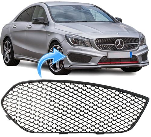 Moldura Externa do Parachoque Mercedes Benz Cla250 2.0 Turbo Sport de 2013 À 2016 - Direito