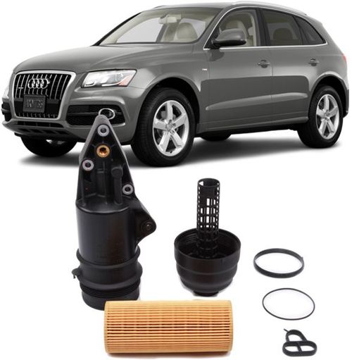Suporte do Filtro de Oleo Audi Q5 A4 A6 3.0 e 3.2 V6 - 06e115405k
