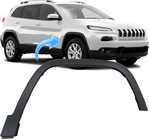 Moldura Paralama Cherokee 3.2 V6 Gasolina de 2014 À 2020 - Dianteiro Direito