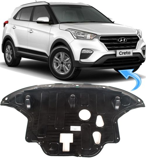 Protetor Carter Hyundai Creta 1.6 e 2.0 Flex de 2017 À 2022