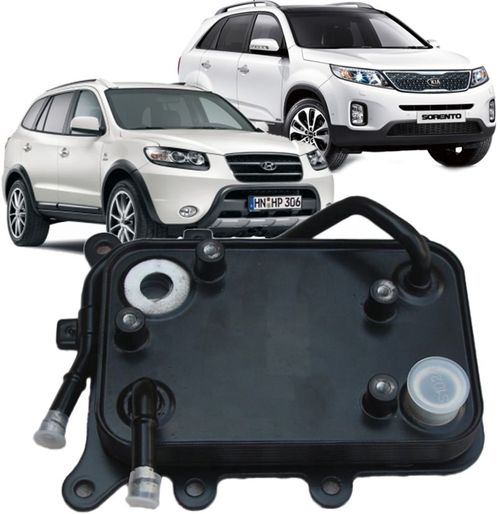 Resfriador Trocador de Calor Cambio Sorento Santa Fé 2.4 16V de 2011 À 2015 - 25610-2w500