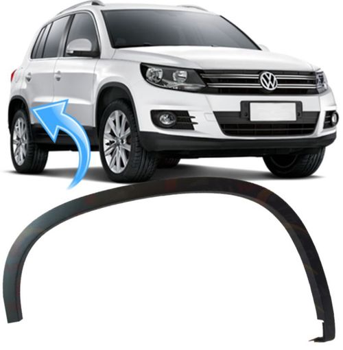 Moldura Friso do Paralama Traseiro Direito Tiguan de 2009 À 2017