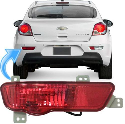Lanterna de Neblina Parachoque Traseiro Cruze Hatch de 2011 À 2016 - Ld Esquerdo