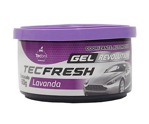 aromatizante automotivo revolution gel lavanda 24 und. 60g   / CX / Tecbril