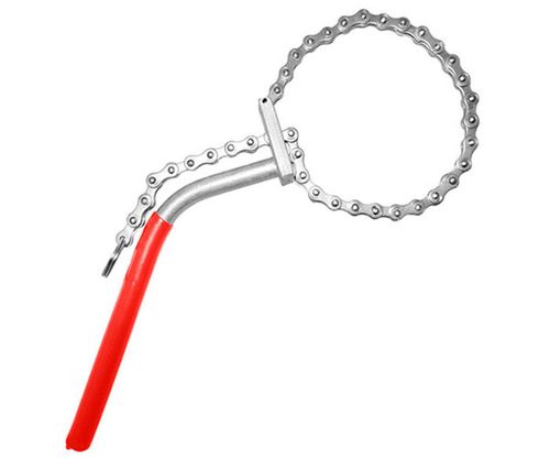 Chave saca filtro de corrente regulável especial 3 elos 155mm - Lubefer