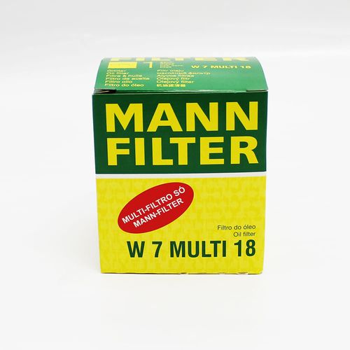 filtro de óleo w7 multi 18   / UN / Mann
