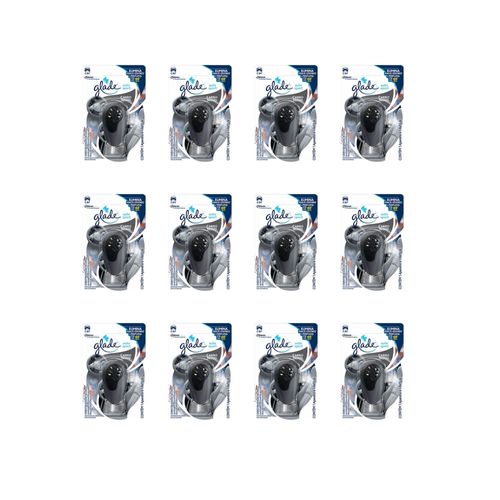 Kit 12 aromatizante automotivo auto sport carro novo aparelho completo 7ml - Glade