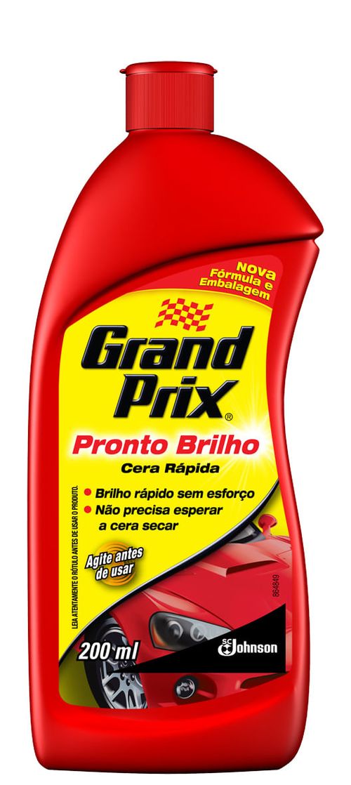 Lava auto grand prix pronto brilho com cera 200ml / UN / Glade