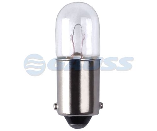Lâmpada de farol automotivo auxiliar t8.5 12v 4w ba9s - Gauss
