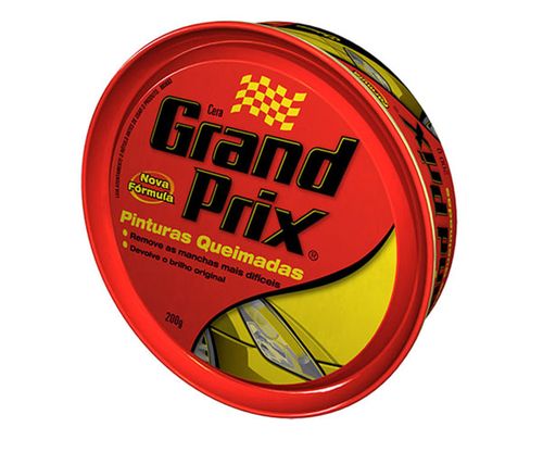 Cera automotiva gran prix pinturas queimadas 200g cx 12und / CX / Glade
