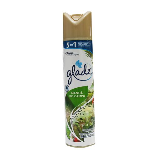 Odorizador aromatizante de ambiente manhã do campo 360ml glade / UN / Glade